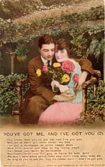 You've Got Me songcard 1